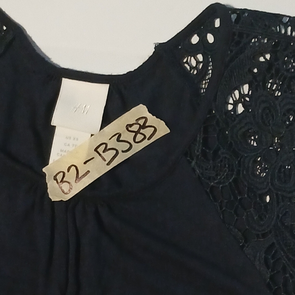 H&M lace woman top size XS - Picture 11 of 11